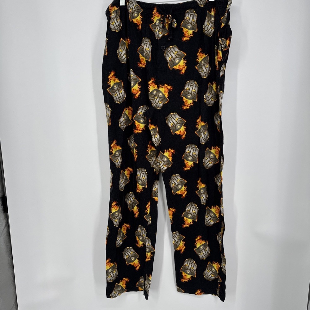 Men's Transformers Cotton All Over Print Lounge Pajama Pants Xl